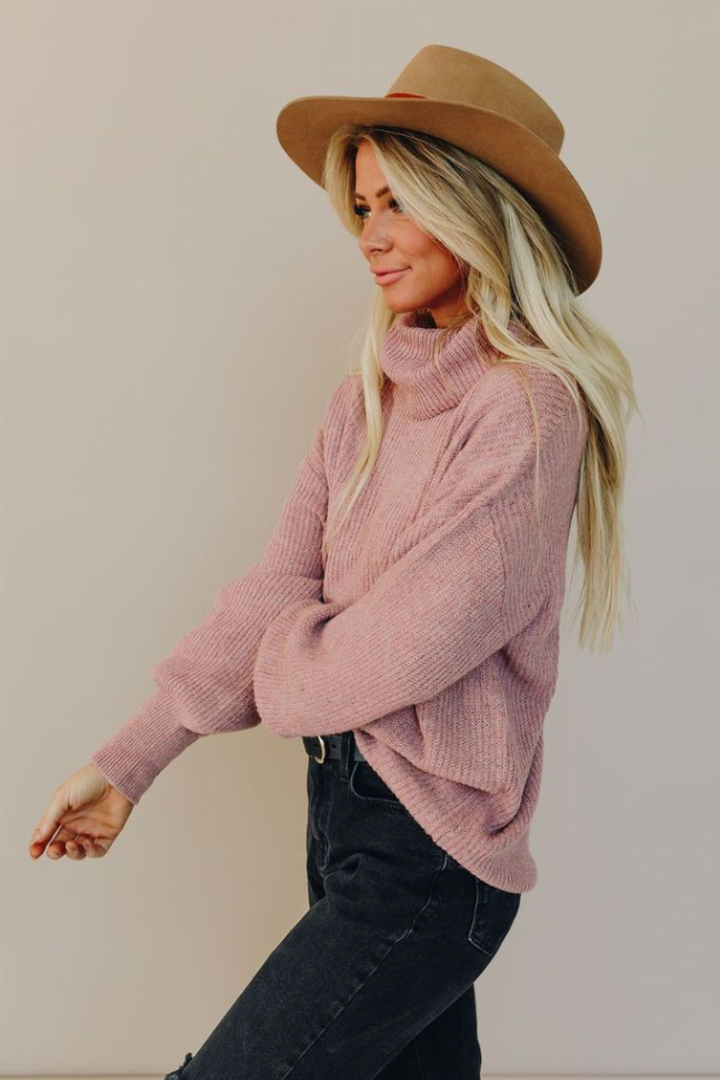 It's the Climb Button Sweater Stay Warm in Style