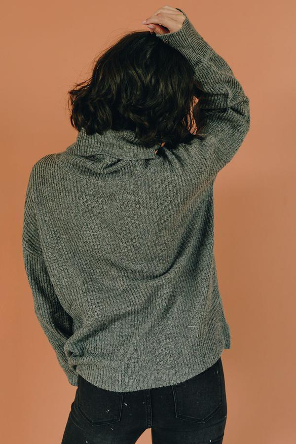 It's the Climb Button Sweater Stay Warm in Style