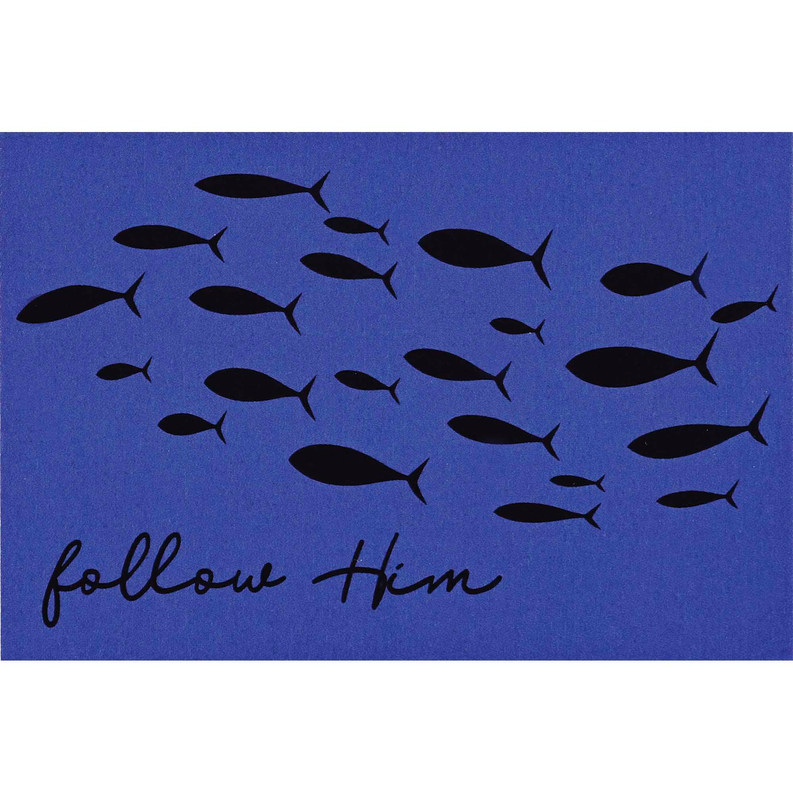 Itty Bitty Card Fish Follow Him Dicksons Inc