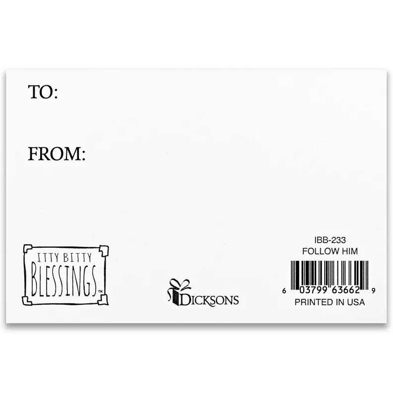 Itty Bitty Card Fish Follow Him Dicksons Inc