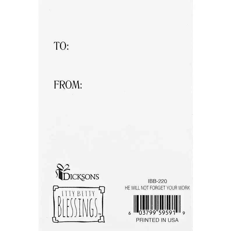 Itty Bitty Card He Will Not Forget Dicksons Inc