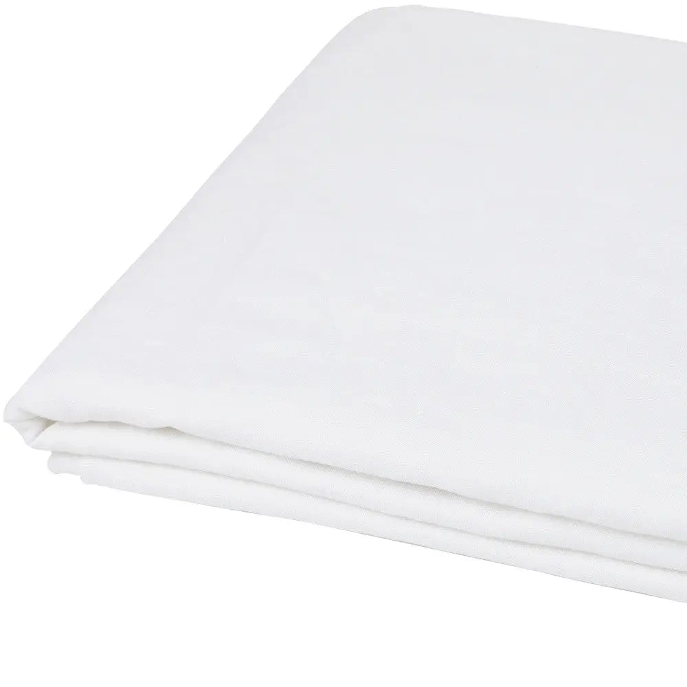 Ivory Linen Full Double Flat Sheet Homeroots Bed & Bath