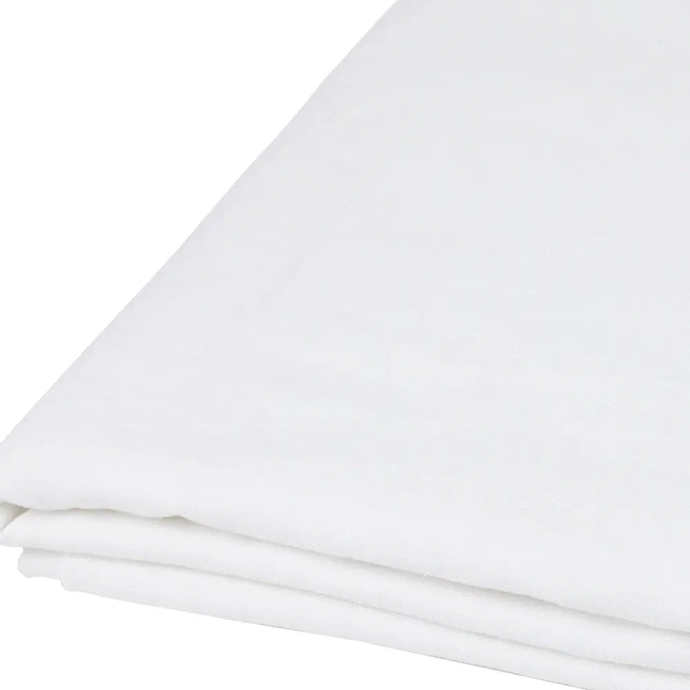 Ivory Linen Full Double Flat Sheet Homeroots Bed & Bath