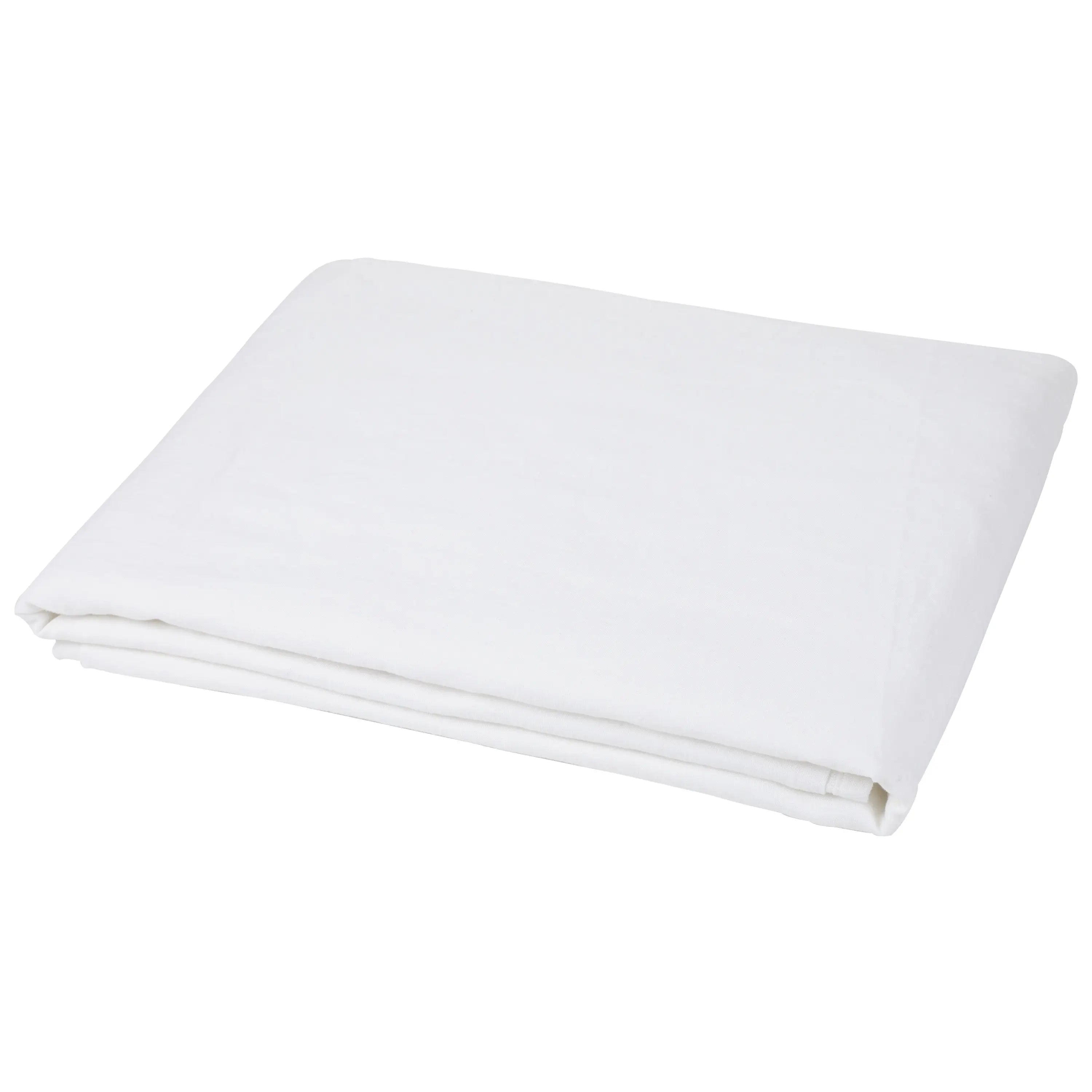 Ivory Linen Twin Flat Sheet Homeroots Bed & Bath