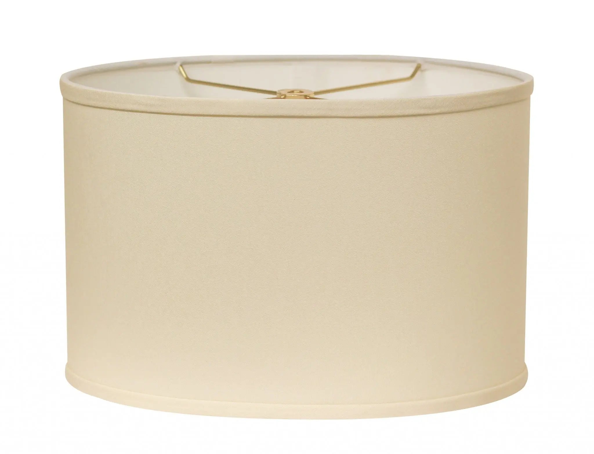 Ivory No Slub Innsbruck Oval Lamp Shade Homeroots Lighting