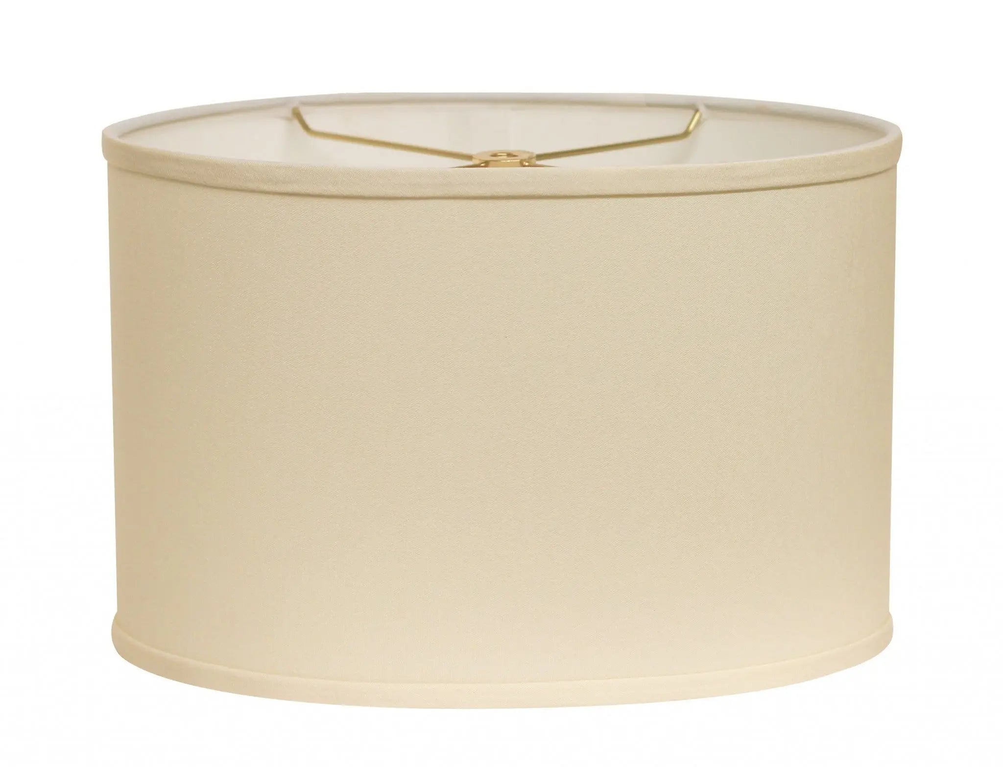 Ivory No Slub Innsbruck Oval Lamp Shade Homeroots Lighting