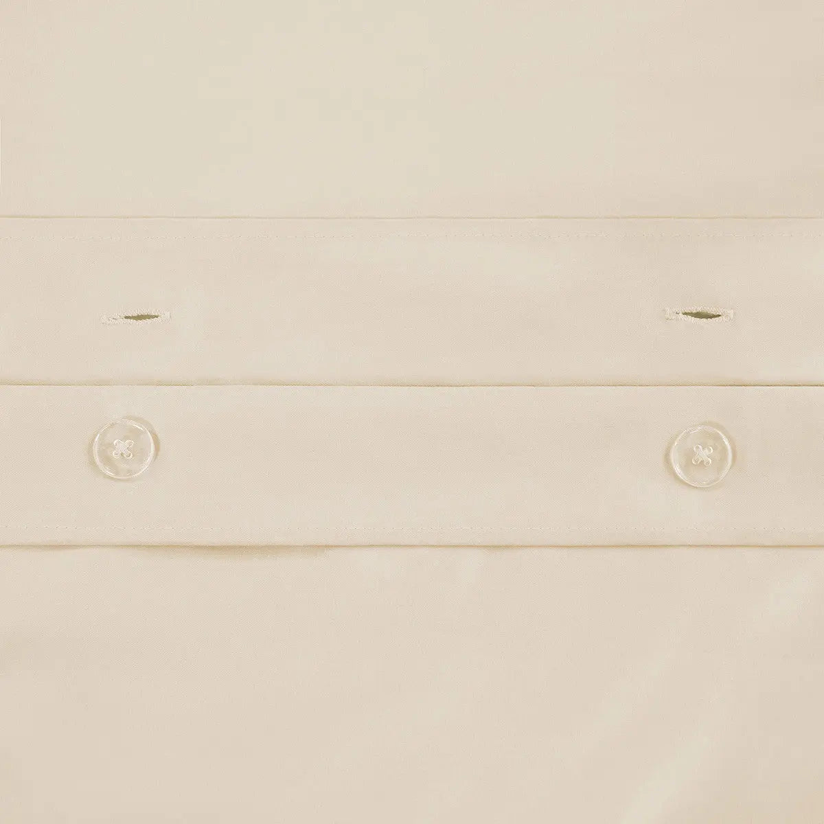 Ivory Queen Cotton Blend 650 Thread Count Washable Duvet Cover Set Homeroots Bed & Bath