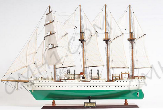 J.S. Elcano Model Ship OMH USA