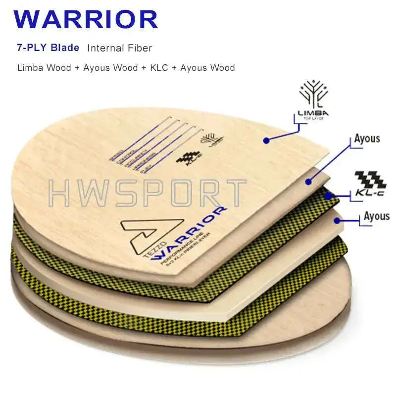 JOOLA-TEZZO-Series-Table-Tennis-Blade-WARRIOR-SPARTAN-GUARDIAN-7-Ply-Ping-Pong-Blade-with-Original-Box-FreeDropship-334726062