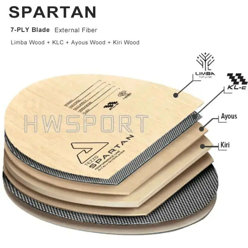 JOOLA-TEZZO-Series-Table-Tennis-Blade-WARRIOR-SPARTAN-GUARDIAN-7-Ply-Ping-Pong-Blade-with-Original-Box-FreeDropship-334726131