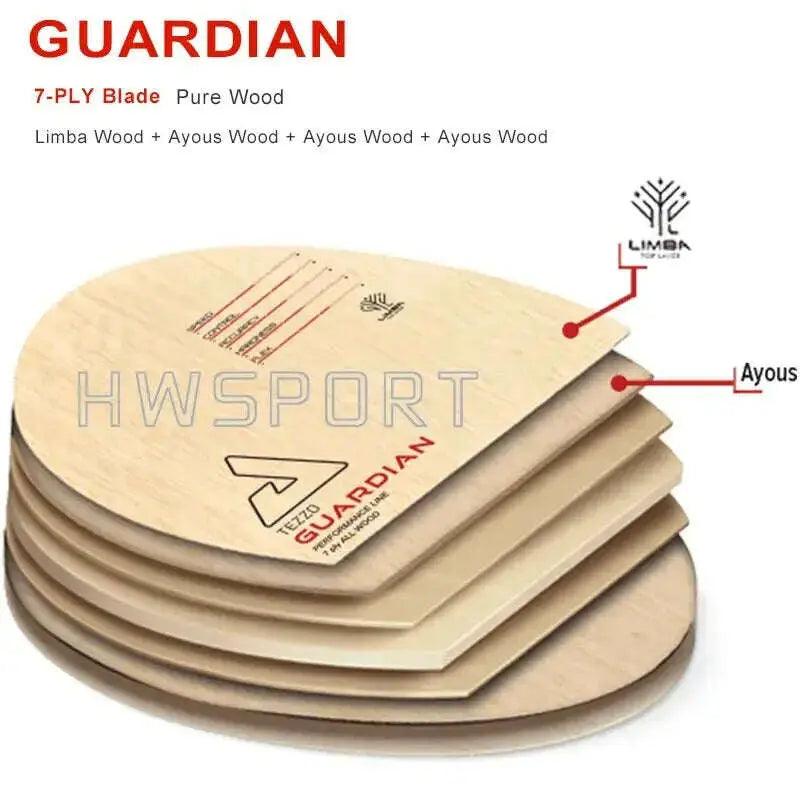 JOOLA-TEZZO-Series-Table-Tennis-Blade-WARRIOR-SPARTAN-GUARDIAN-7-Ply-Ping-Pong-Blade-with-Original-Box-FreeDropship-334726283