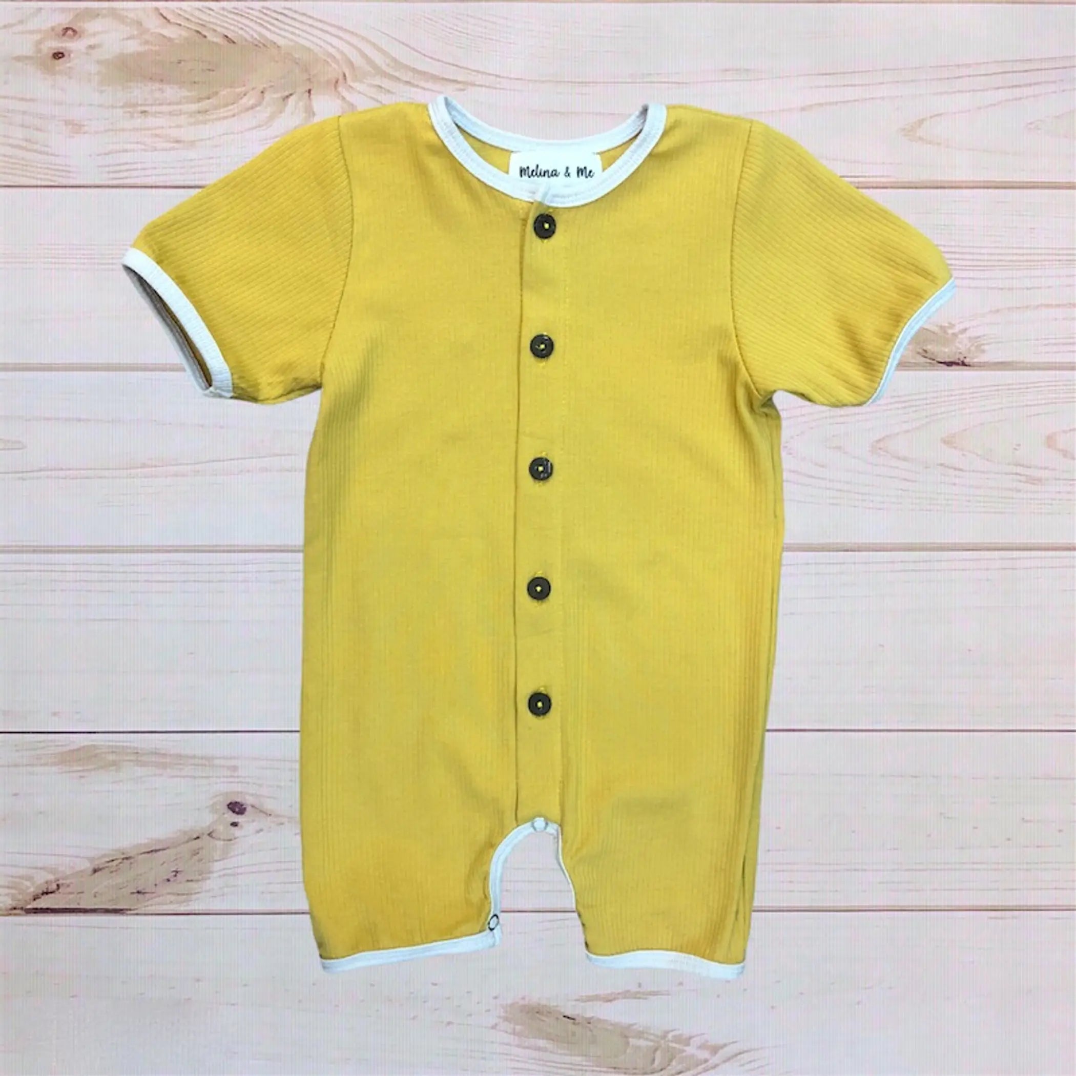 Jace Ribbed Romper Melina & Me