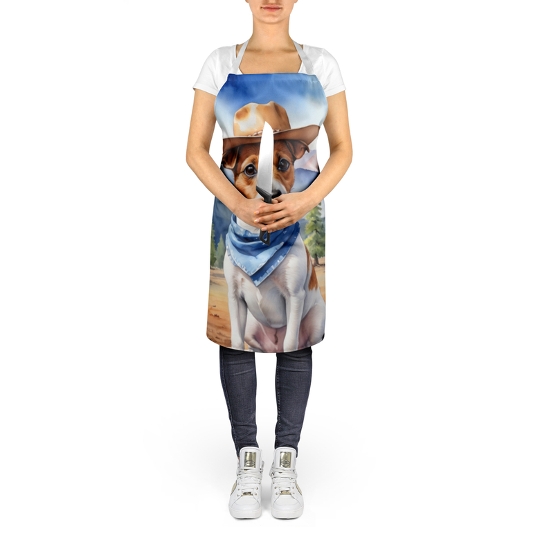 Jack Russell Terrier Cowboy Welcome Apron Caroline's Treasures