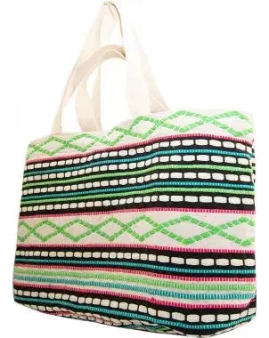 Jacquard Tote with Matching Clutch Vintage Addiction