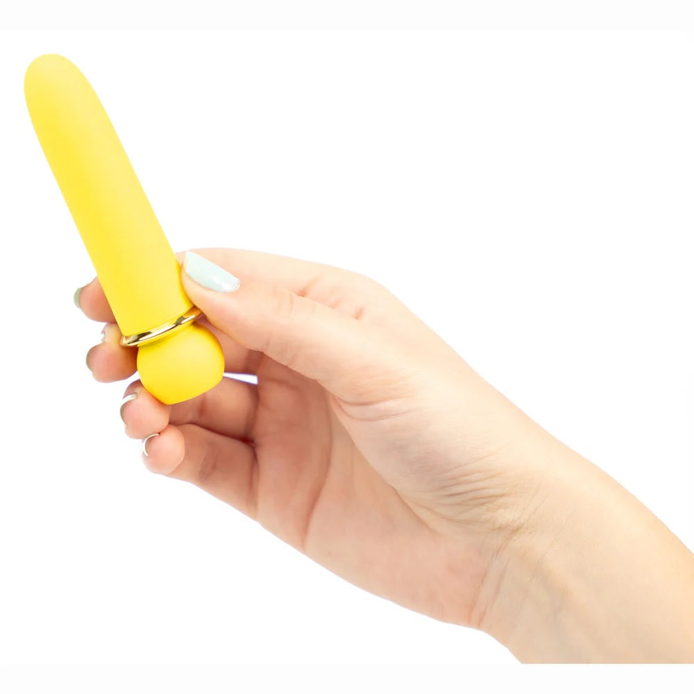 Jaguar Powerful Bullet Yellow Rechargeable Maia Toys
