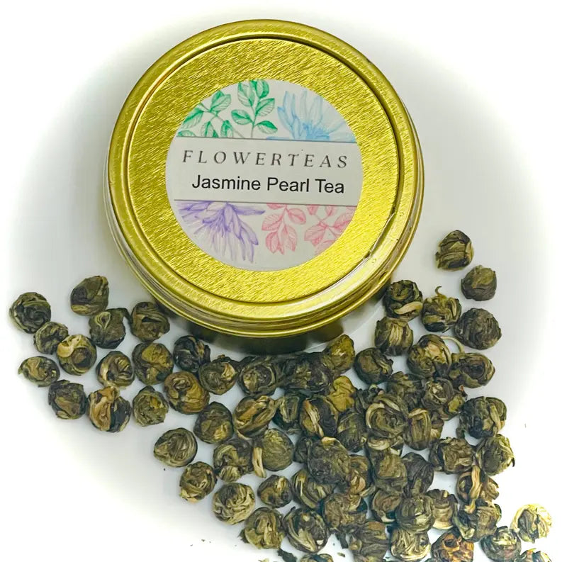 Jasmine Pearls Loose Leaf Green Tea New Line Blending
