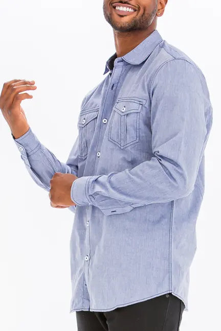 Jayden Outline Stitch Long Sleeve WEIV