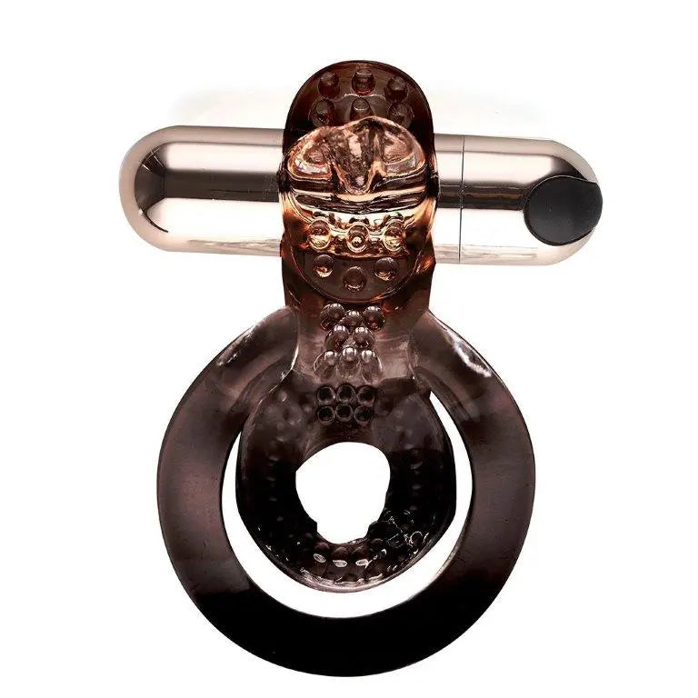 Jayden Rose Gold Rechargeable Vibrating Erection Ring Maia Toys