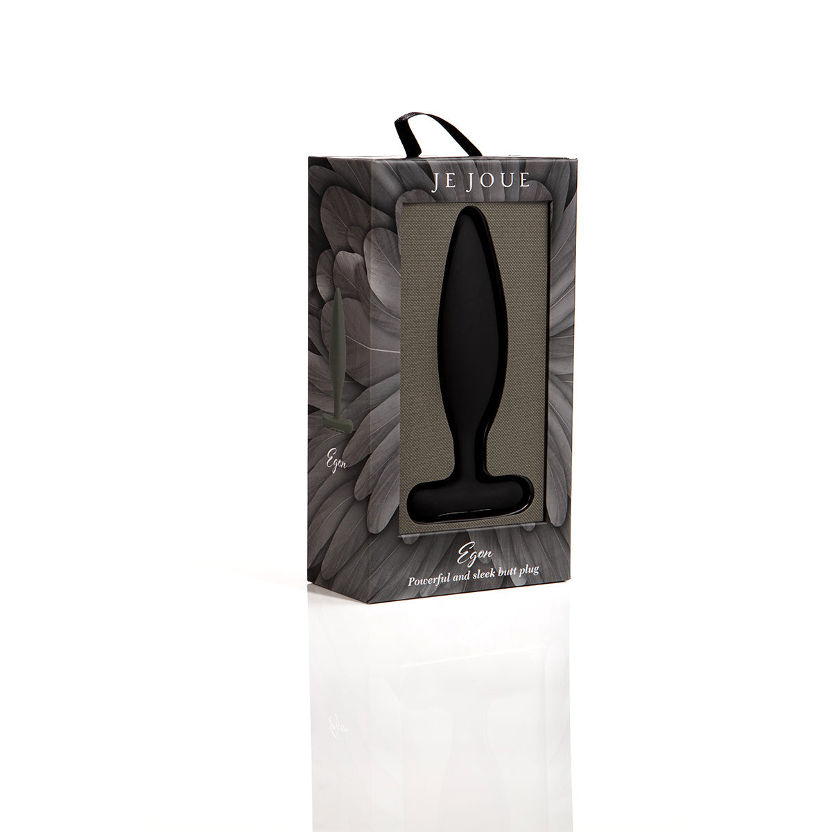 Je Joue Egon Vibrating Plug - Black Je Joue