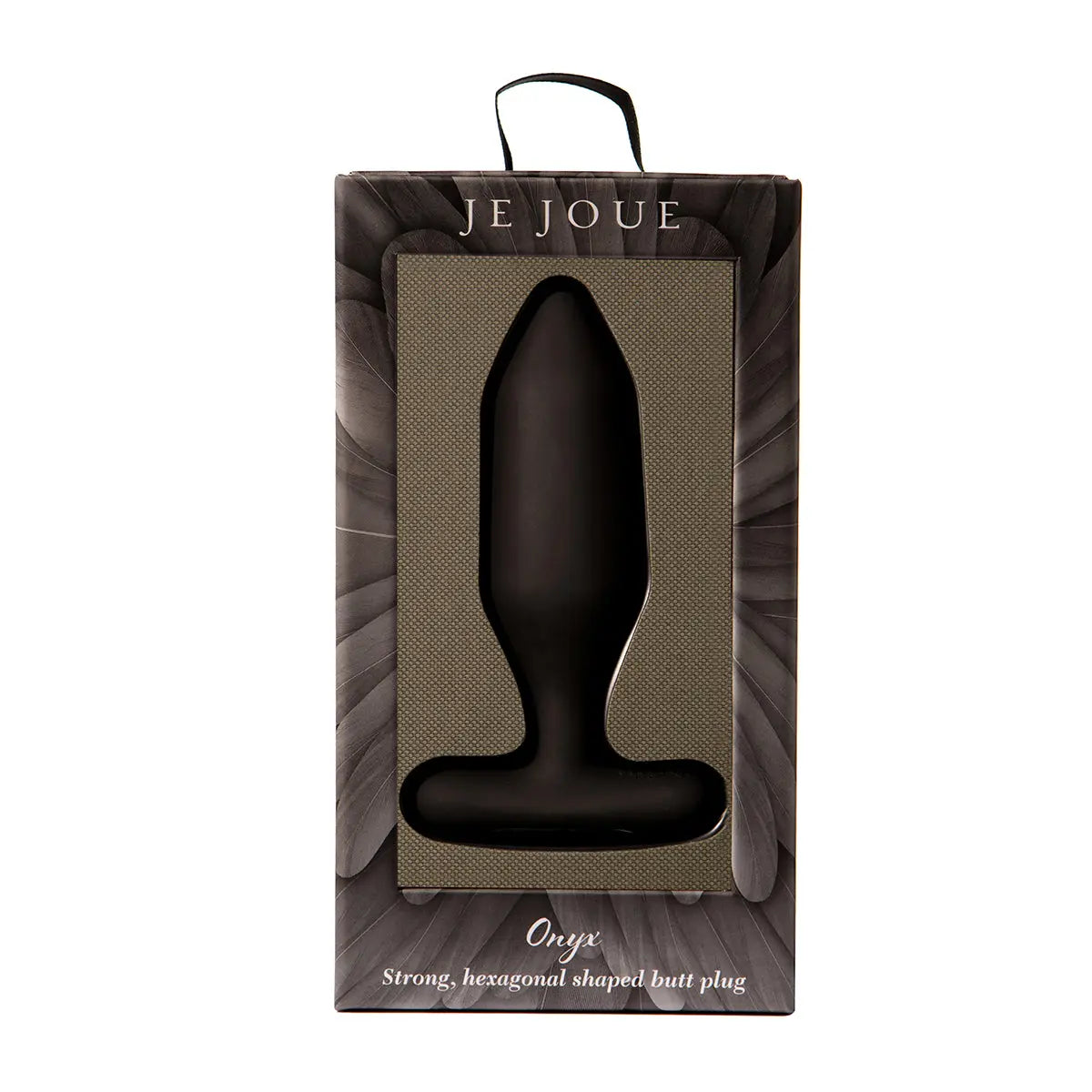 Je Joue Onyx Vibrating Plug - Black Je Joue