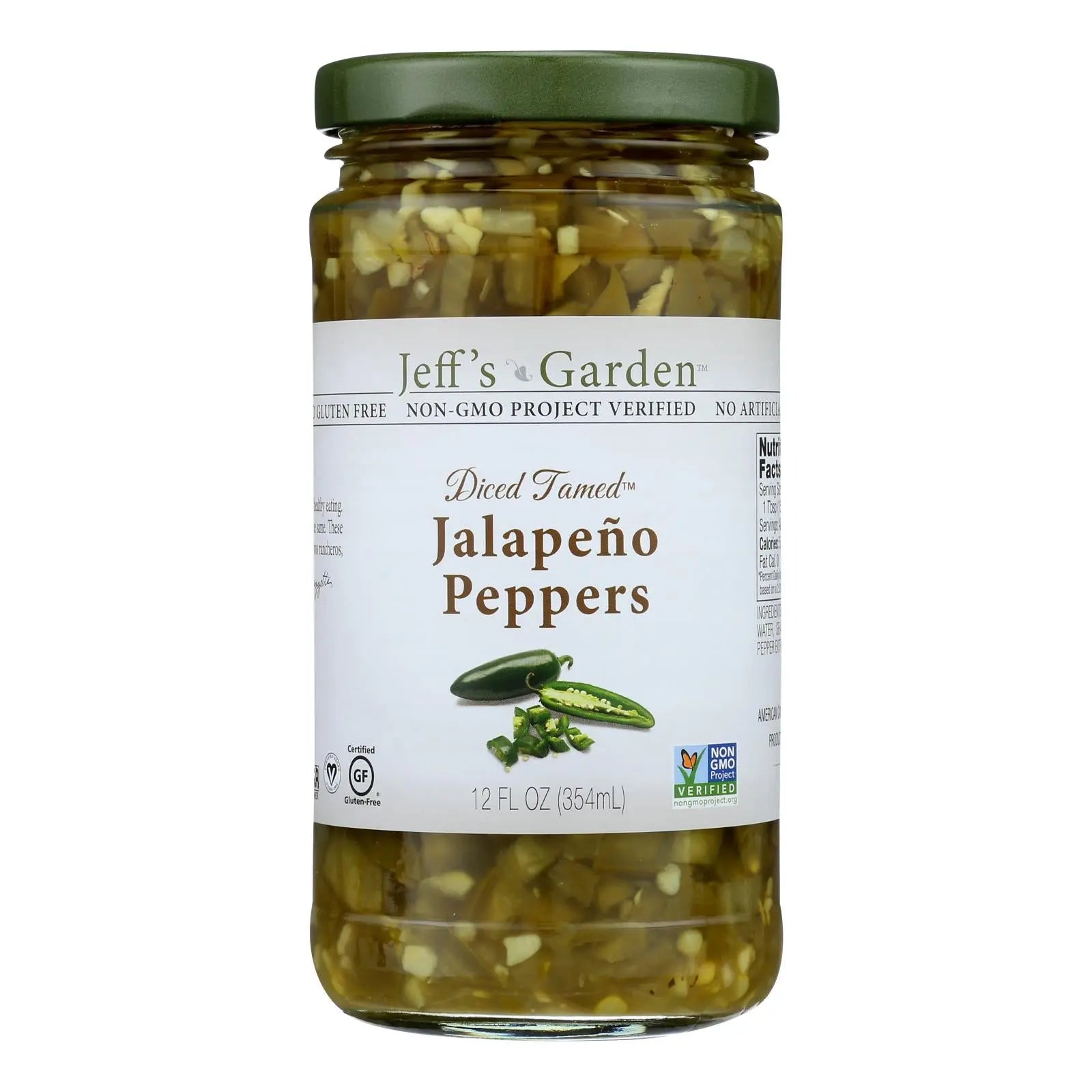 Jeff's Natural Jeff's Natural Jalapeno Peppers - Jalapeno - Case Of 6 - 12 Fl Oz. Jeff's Natural
