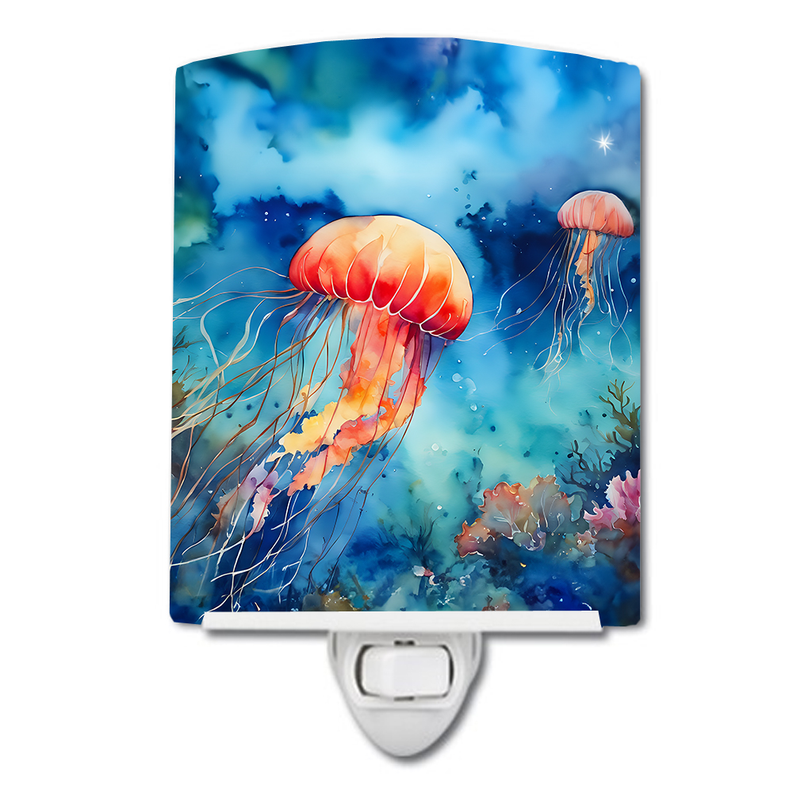 Jellyfish Ceramic Night Light Caroline's Treasures