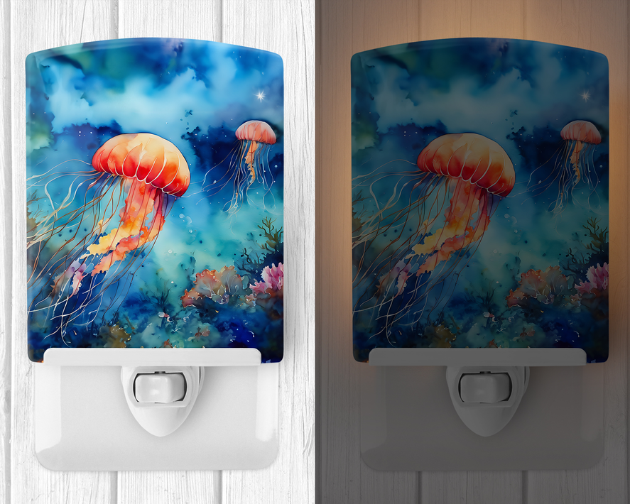 Jellyfish Ceramic Night Light Caroline's Treasures