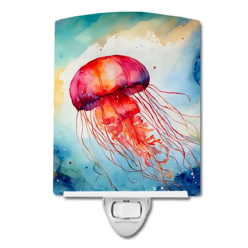 Jellyfish Ceramic Night Light Caroline's Treasures