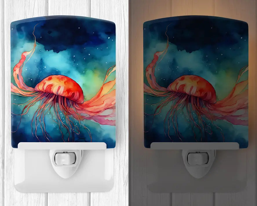 Jellyfish Ceramic Night Light Caroline's Treasures
