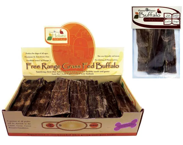 Jerky Flat 6" box Canine Caviar