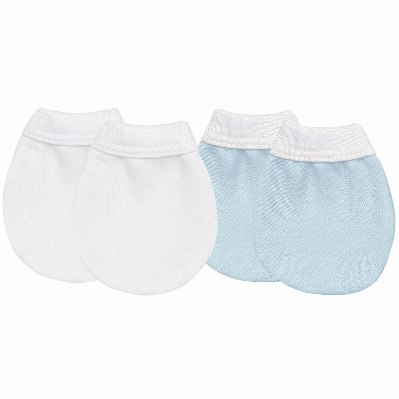 Jersey-No Scartch Mitten - 2Pk Kushies