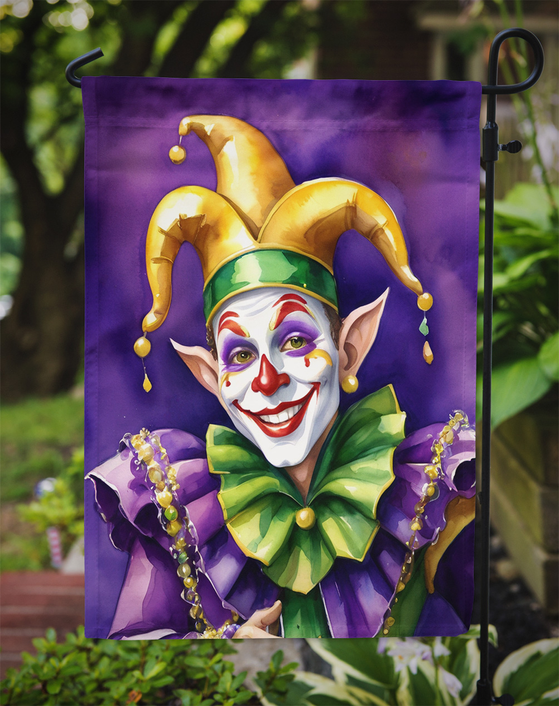 Jester Mardi Gras Garden Flag Caroline's Treasures