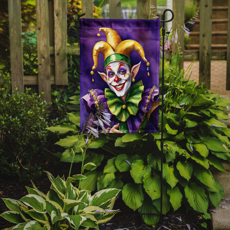 Jester Mardi Gras Garden Flag Caroline's Treasures