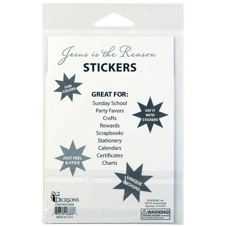 Jesus Is The Reason Stickers Dicksons Inc