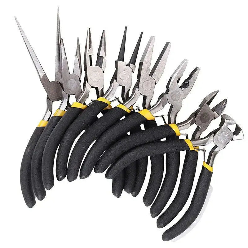 Jewelry-Pliers-Needle-Round-Bent-Nose-Beading-Making-Diy-Craft-Tool-Kit-GreatEagleInc-334256840
