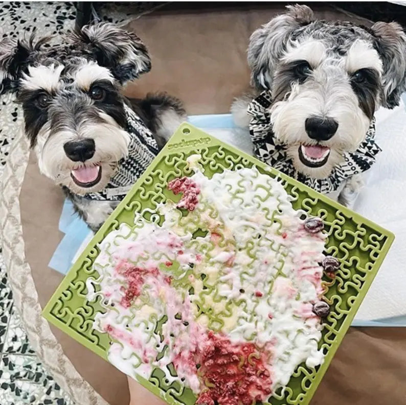 Jigsaw Design eMat Enrichment Lick Mat SodaPup