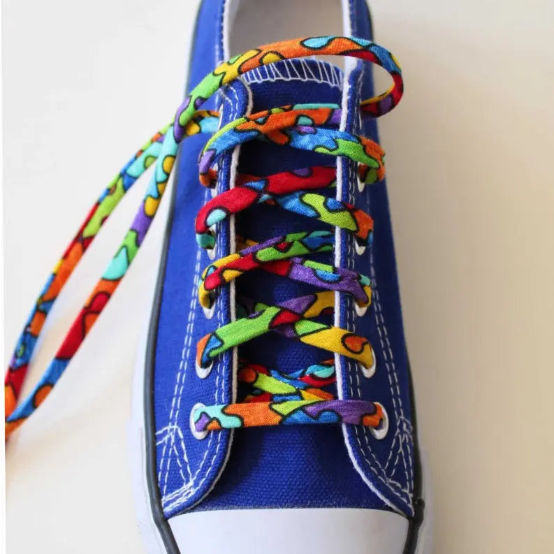 Jigsaw Puzzle Autism Awareness Shoelaces Cutelaces