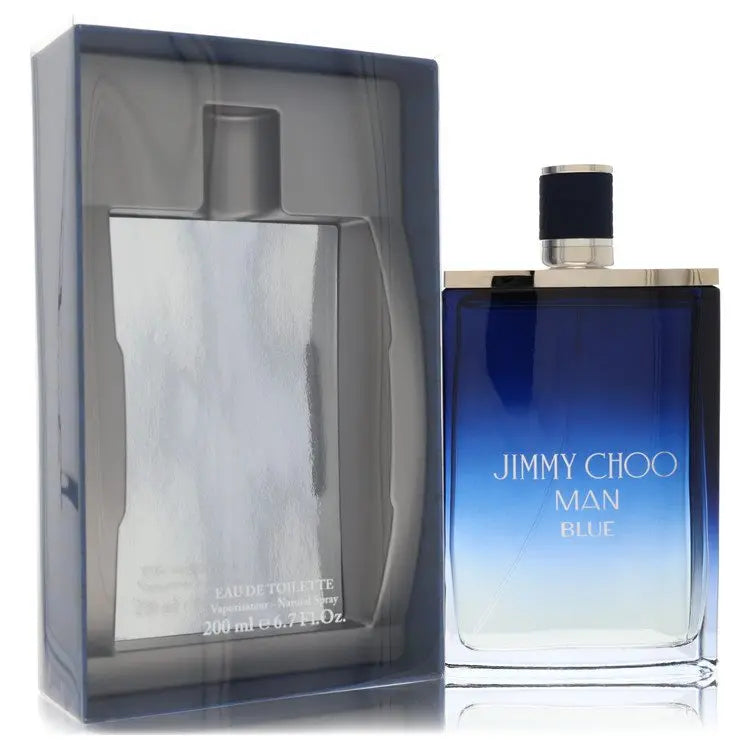Jimmy Choo  Jimmy Choo Man Blue by Jimmy Choo Eau De Toilette Spray 6.7 oz for Men for Fragrances for Men Jimmy Choo