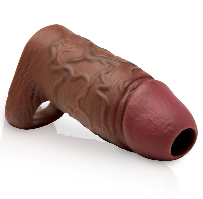 Jock Enhancers Penis Enhancer W/ Ball Strap Dark CURVE NOVELTIES