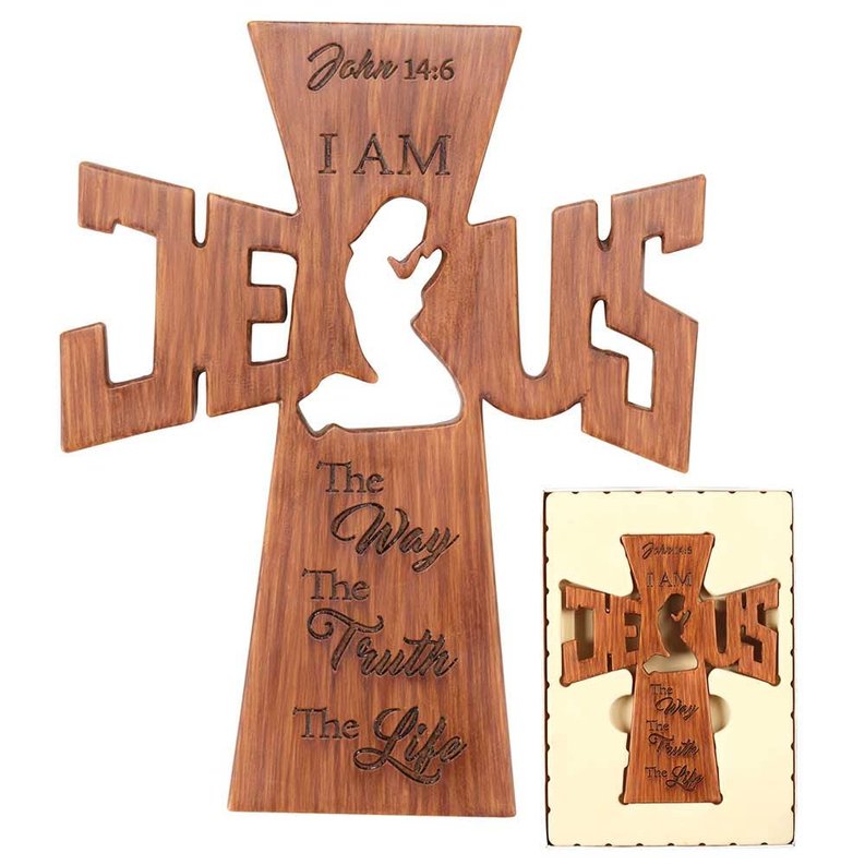 John 14:6 Wall Resin Cross Dicksons Inc