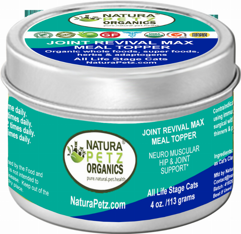 Joint Revival Max Master Blend Meal Topper* Neuro Muscular Hip & Joint Support* Master Blend For Dogs & Cats* Organic Pet Systems