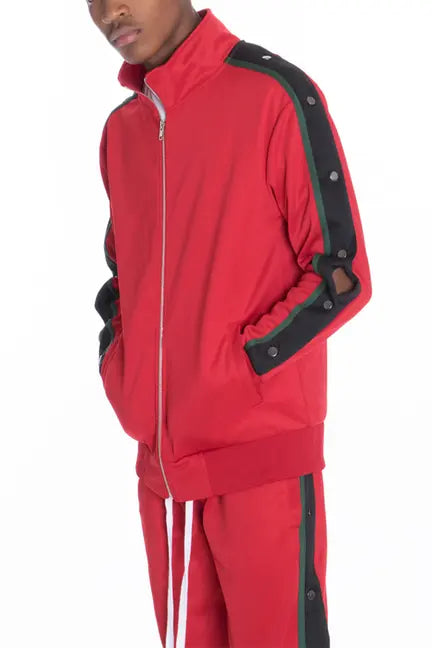 Jordann Snap Button Track Jacket WEIV