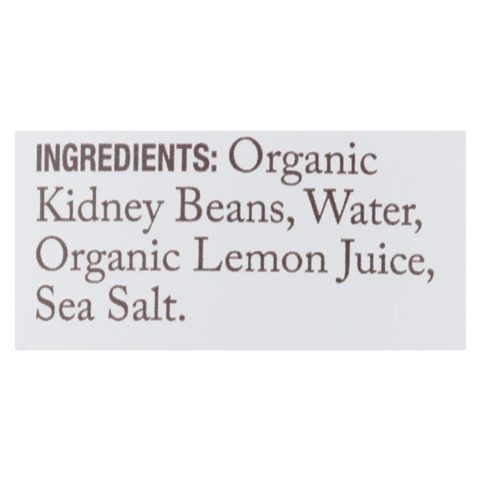 Jovial - Beans Organic Kidney - Case Of 6 - 13 Oz Jovial