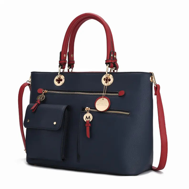 Julia Multi-Pocket Satchel MKF Collection by Mia K.