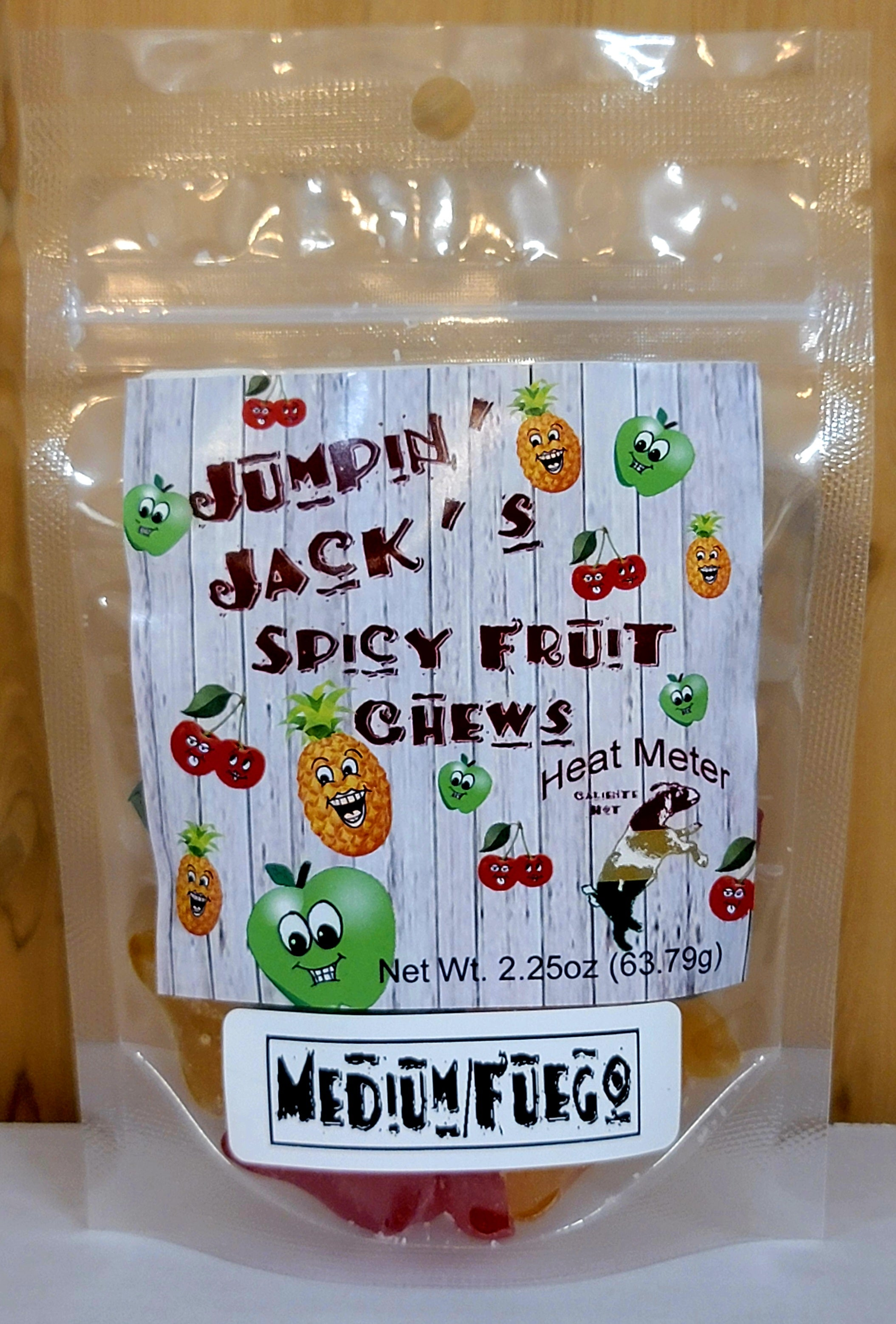 Jumpin' Jack's Spicy Fruit Chews Deep Fork Foods