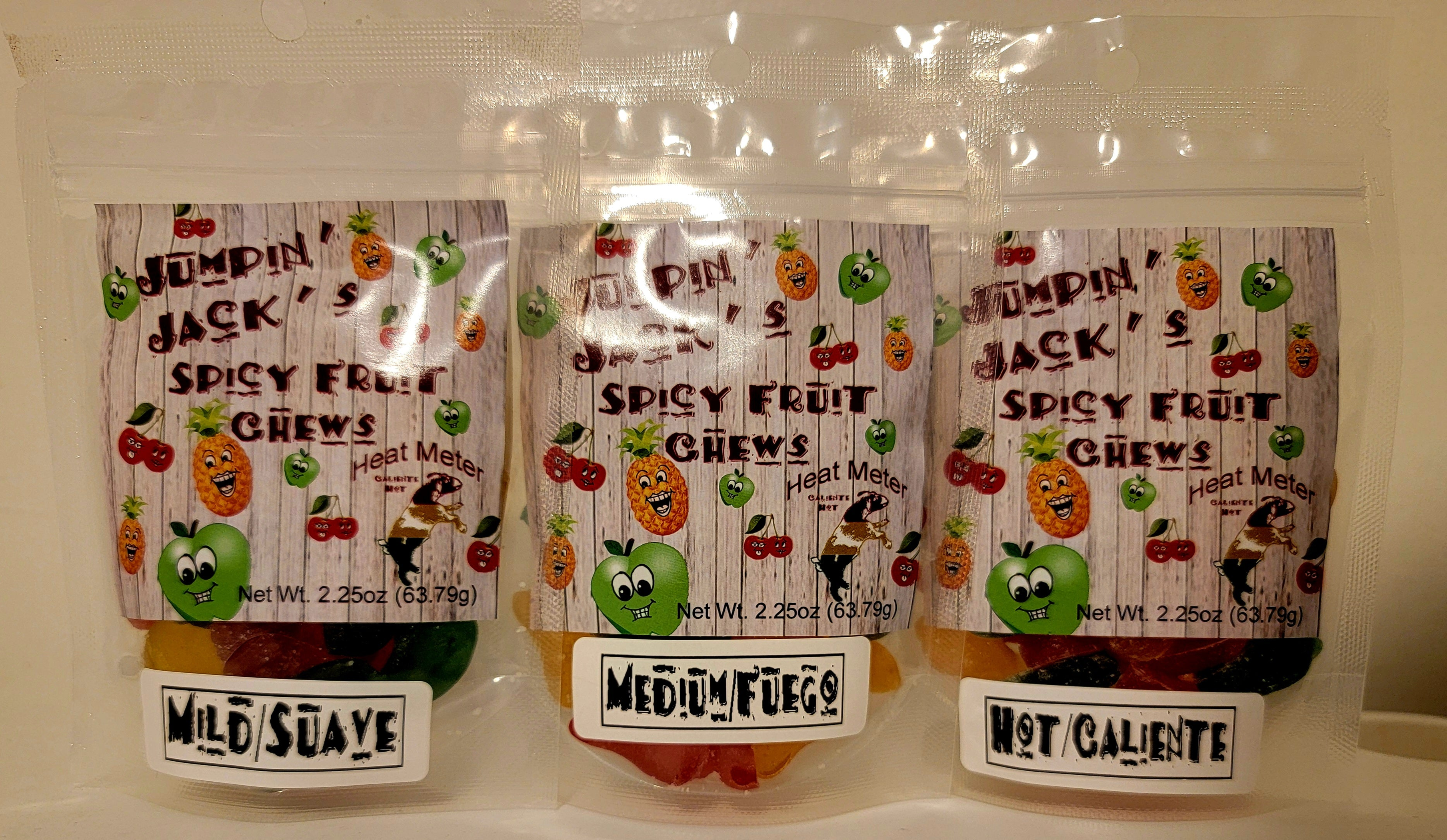 Jumpin' Jack's Spicy Fruit Chews Deep Fork Foods