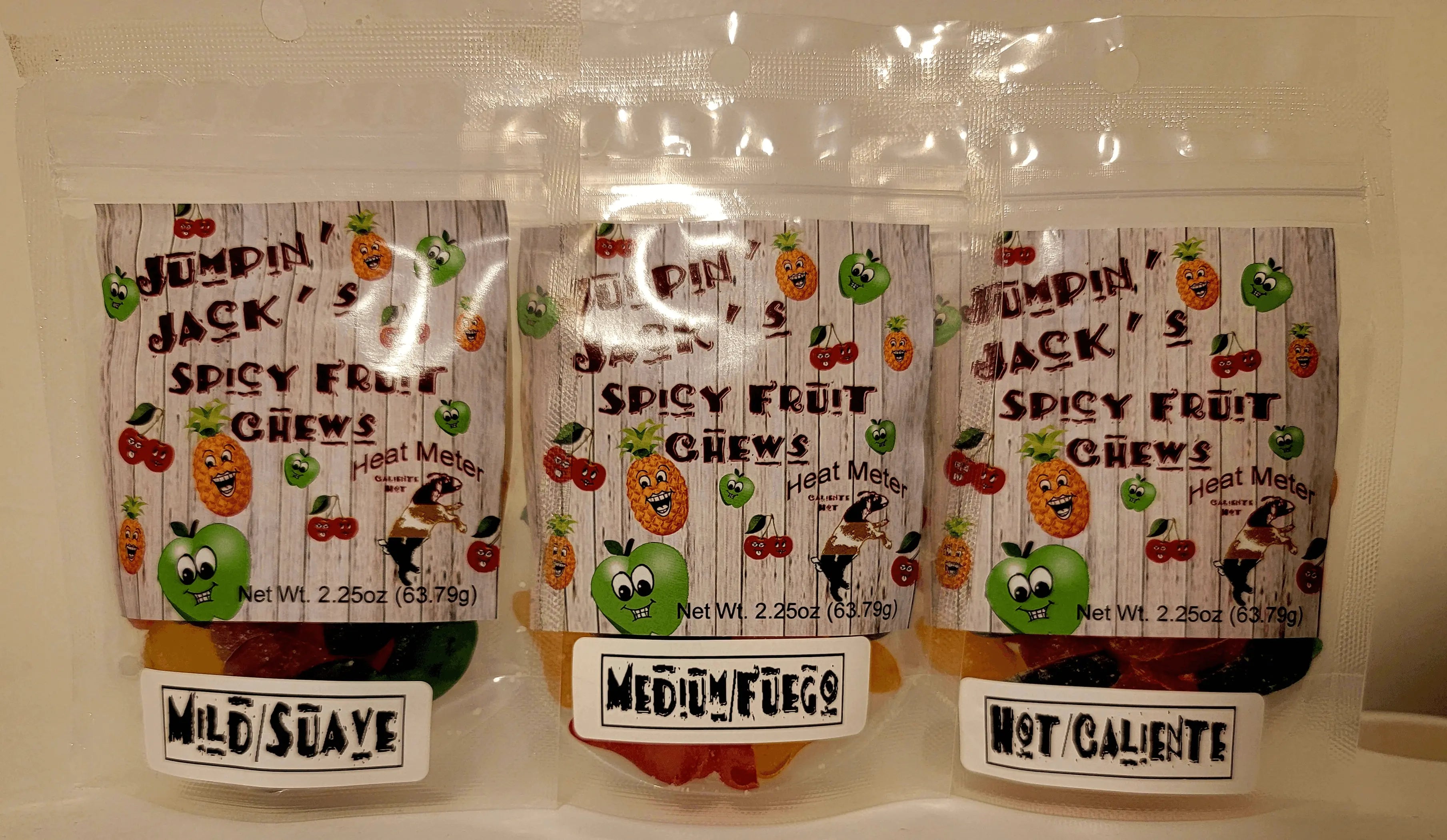 Jumpin' Jack's Spicy Fruit Chews Deep Fork Foods