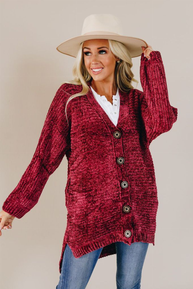 Just Imagine Sweater Cardigan Stay Warm in Style