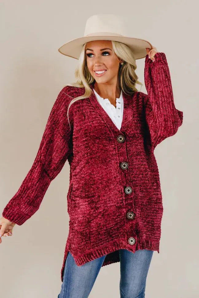 Just Imagine Sweater Cardigan Stay Warm in Style