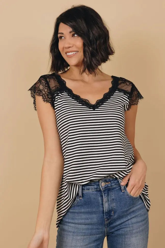Just Us Printed Top Stay Warm in Style